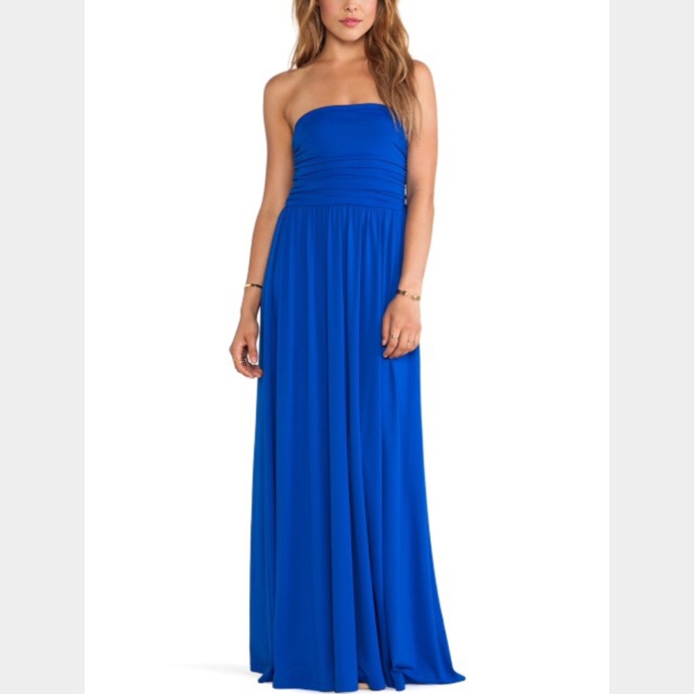 Susana Monaco Aurora Strapless Maxi Dress